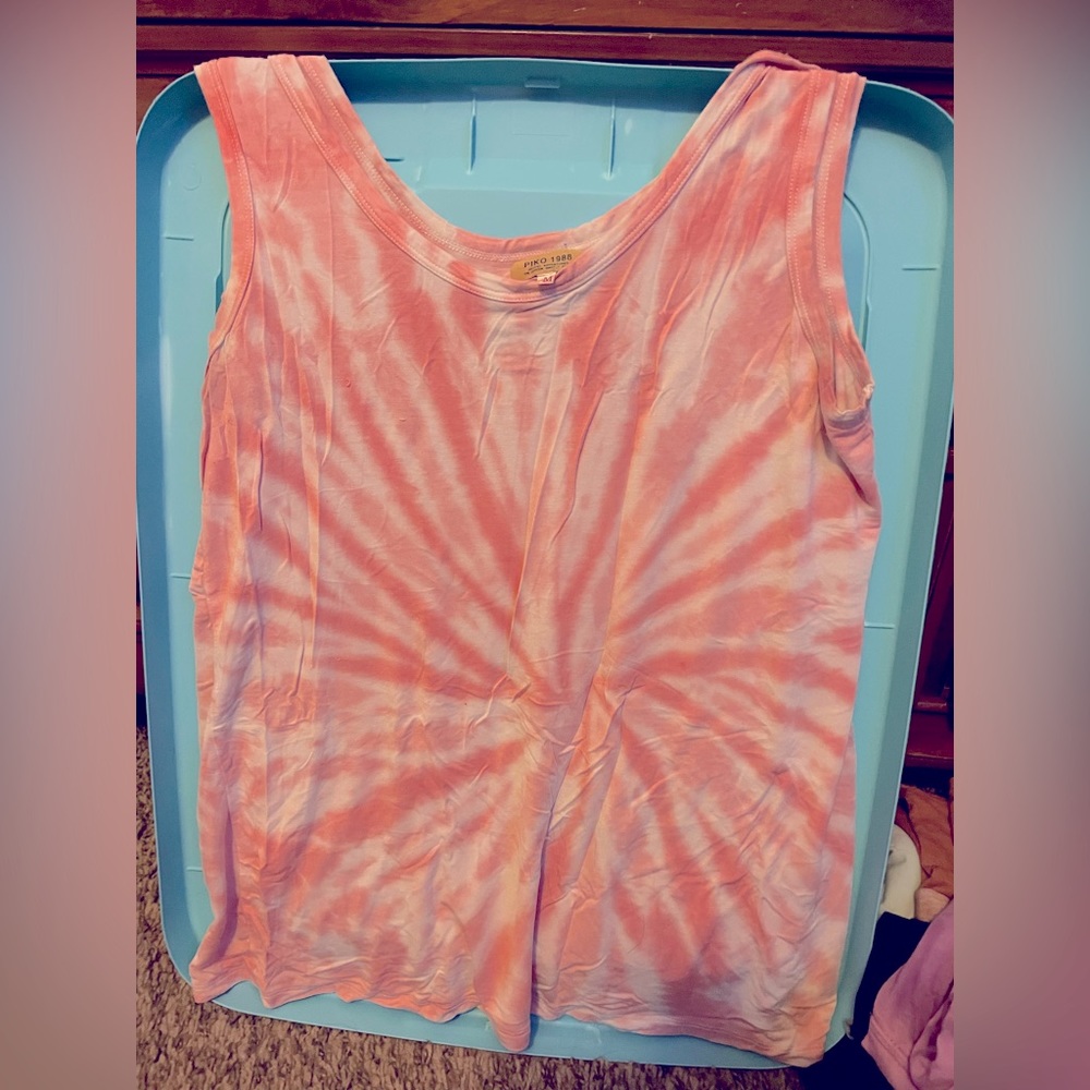 Piko tie dye tank